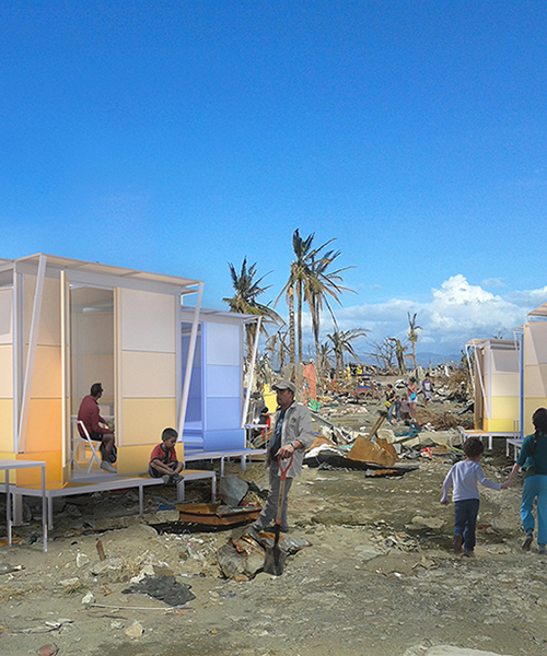 WY-TO architects develop flat-pack disaster shelter for southeast asia