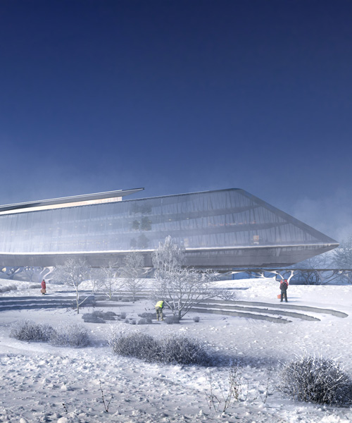 zaha hadid architects receives planning permission to build vast technopark in moscow