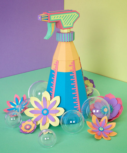 zim & zou springs into the season with vibrant papercraft cleaning supplies