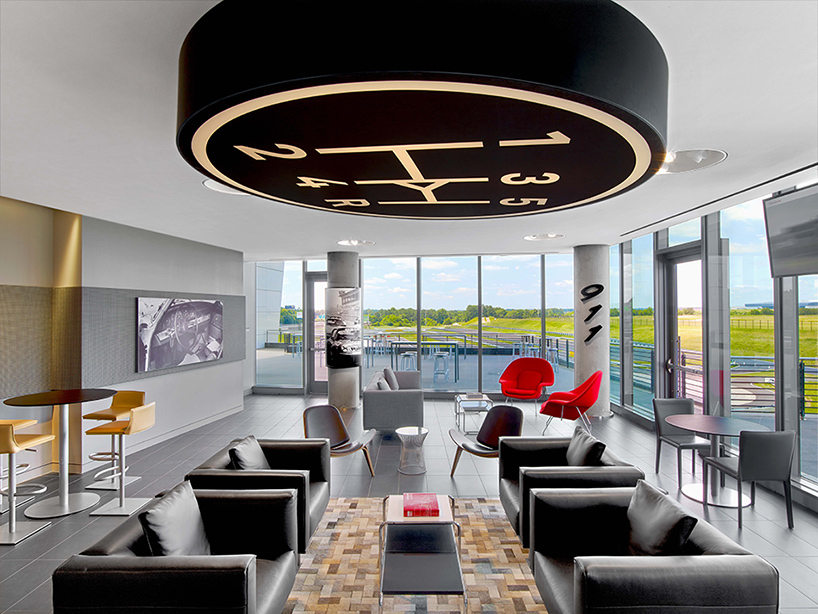 hok porsche cars north america experience center and headquarters atlanta georgia