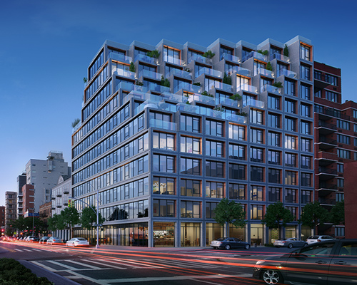 ODA plans staggered '251 first' residences for brooklyn, new york