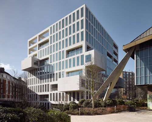 OMA + allies and morrison add residential blocks to london's commonwealth institute site