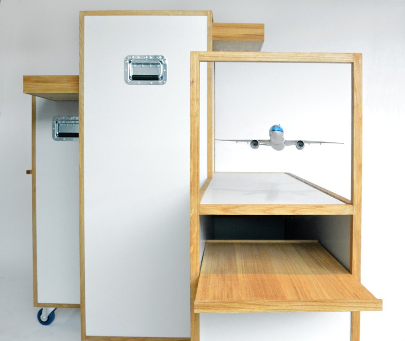 knol trolleys closet christiaan bakker designboom