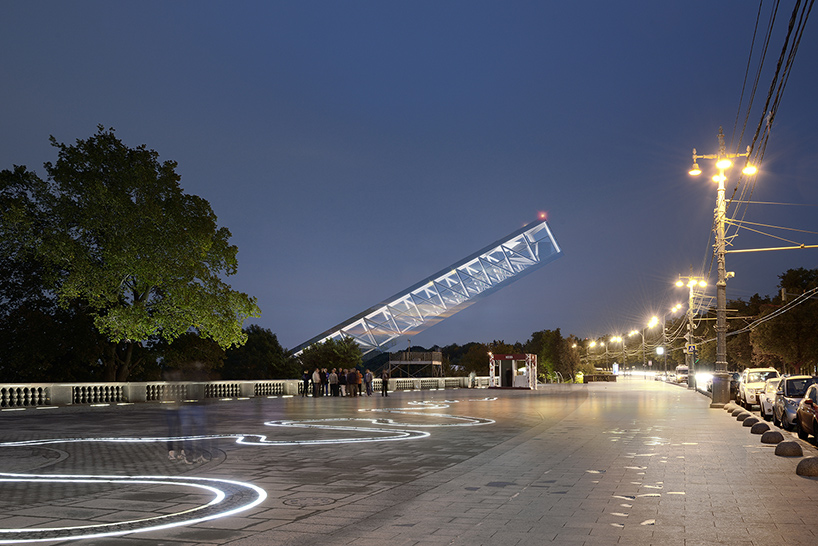 architects of invention unveils proposal to renovate hillside ski-jump in moscow