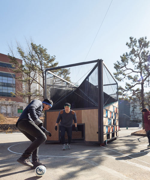 B.U.S architecture's undefined playground offers different sports configurations