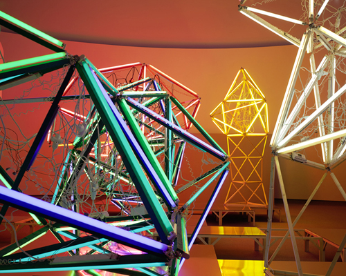 carlos coronas presents undreamed territories installation at the niemeyer centre in spain