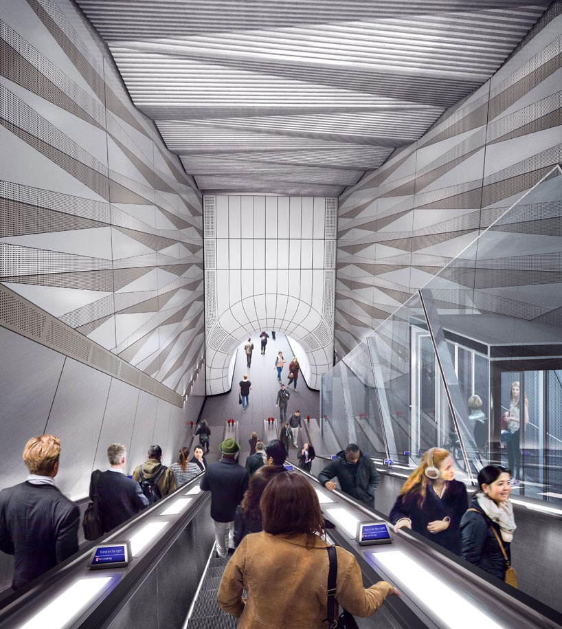 crossrail unveils images of new train line for central london