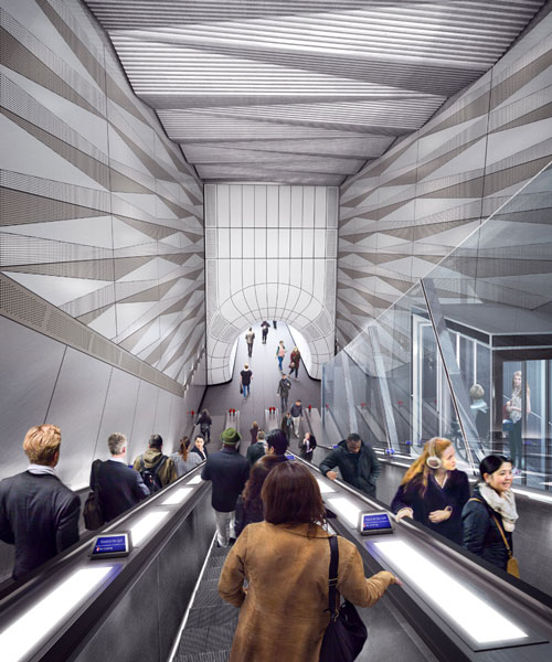 crossrail unveils images of new train line for central london