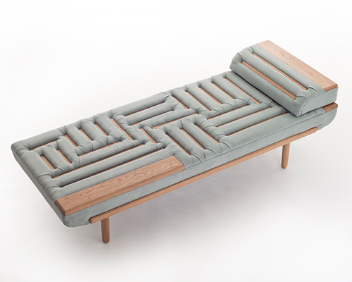 structure & decoration merge in lignes de capiton by dafi reis doron