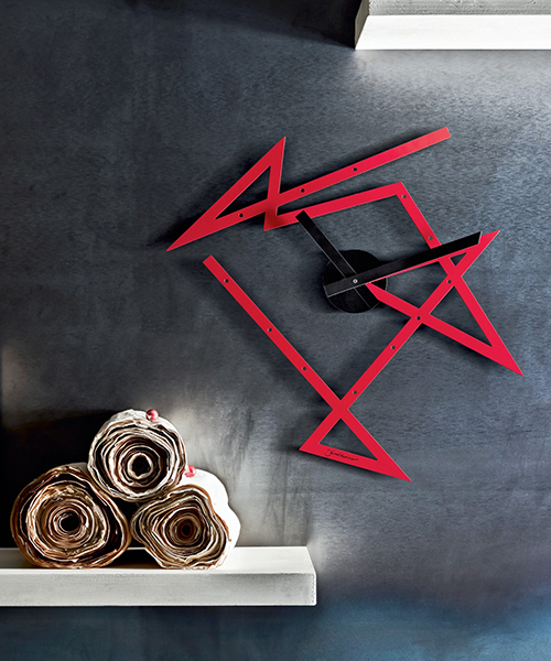 daniel libeskind's clock for alessi defines time as a maze of abstract connections