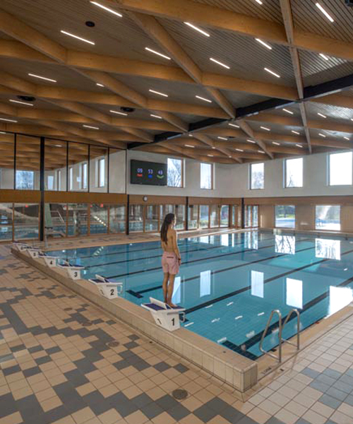de architekten cie builds sustainable swimming pool complex in amsterdam