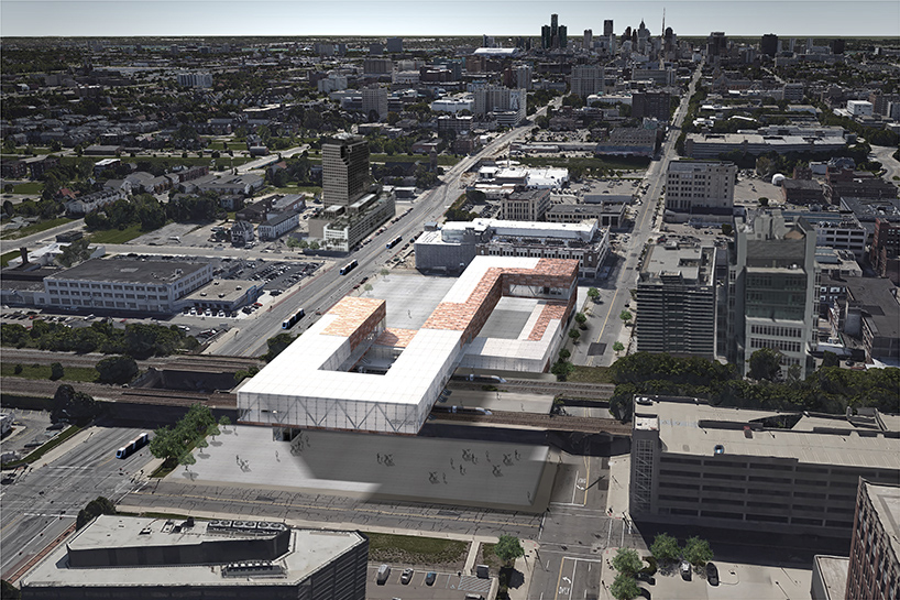 DK's detroit station concept aids in citywide revitalization efforts