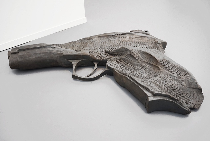 erwin wurm deforms domestic interior objects at frieze new york