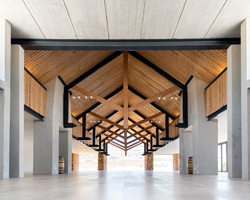 rustic meets chic in bar & event space by inhouse for anura vineyards