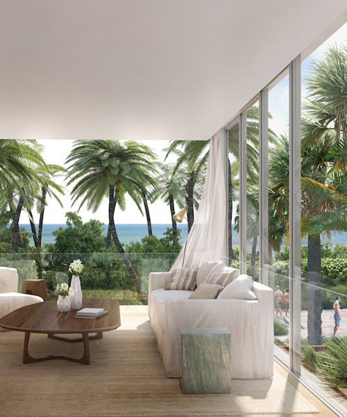 new images detail isay weinfeld-designed fasano residences + hotel miami beach