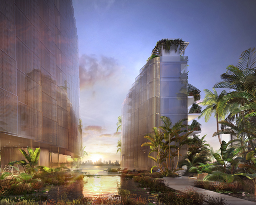 jean nouvel's first project in miami features lush man-made lagoon
