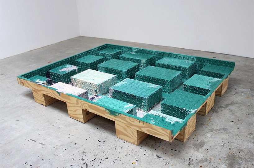 john beech makes minimal sculptures from industrial materials