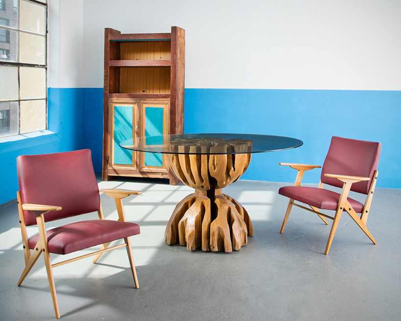 R & company presents rare brazilian furniture pieces by jose zanine