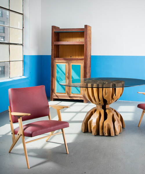 R & company presents rare brazilian furniture pieces by jose zanine