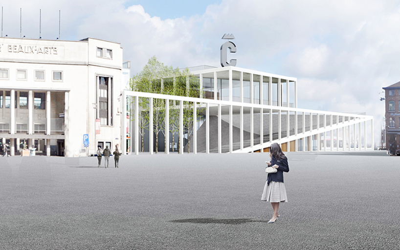 JDS architects chosen to complete charleroi convention center in belgium