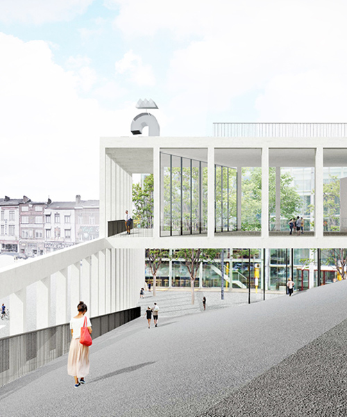 JDS architects chosen to complete charleroi convention center in belgium