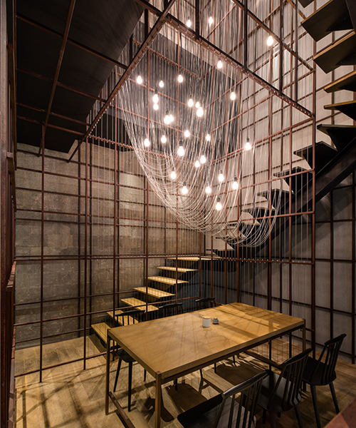 lukstudio designs interior of longxiaobao restaurant in beijing