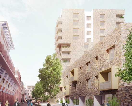 proctor and matthews/mecanoo to regenerate southeast london with vast masterplan