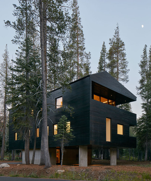 mork-ulnes architects constructs californian winter retreat for a family of 15