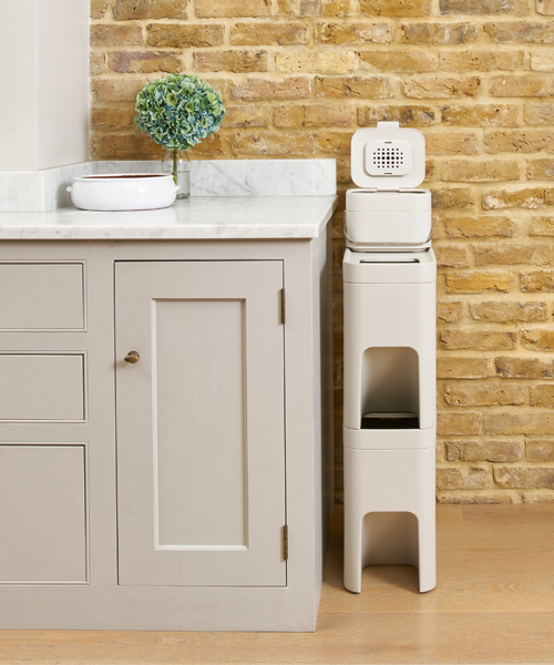 pearson lloyd’s intelligent waste system for joseph joseph addresses refuse + recycling problems in the home