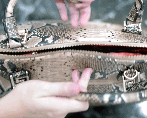 PETA shocks shoppers with beating hearts in 'luxury leather' accessories