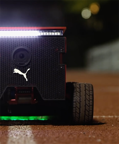 puma beatbot mimics racing competitors to help runners train