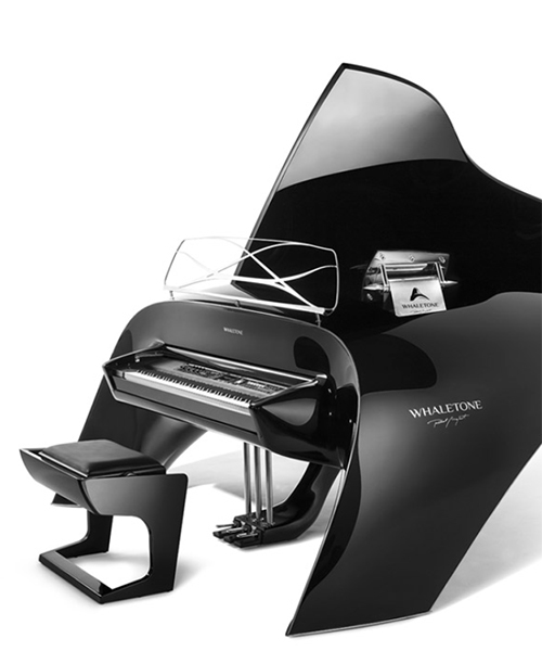 whaletone updates their sculptural piano with latest in sound processing