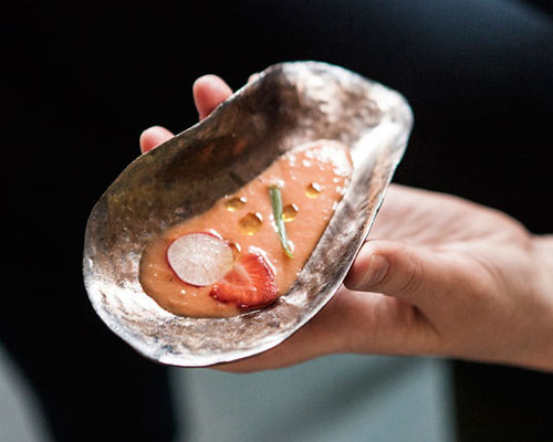 sarah-linda forrer redefines tools for eating with evoke collection