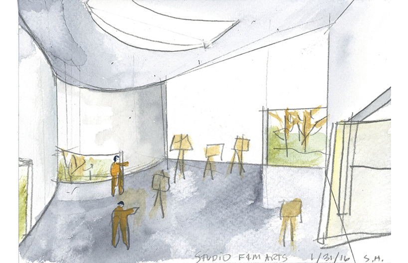 steven holl franklin marshall