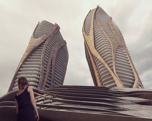 taras kashko + jawad al tamimi envisions genesis towers for farming and living in iraq