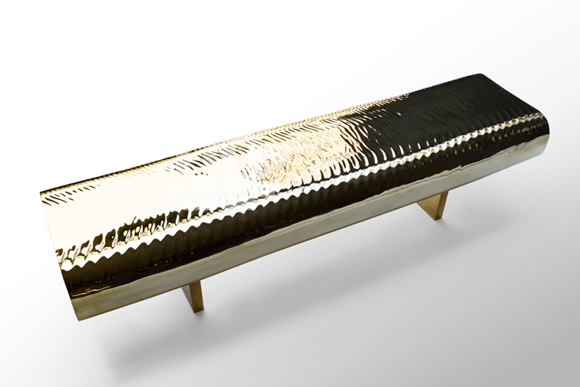 tokujin yoshioka brass water block designboom