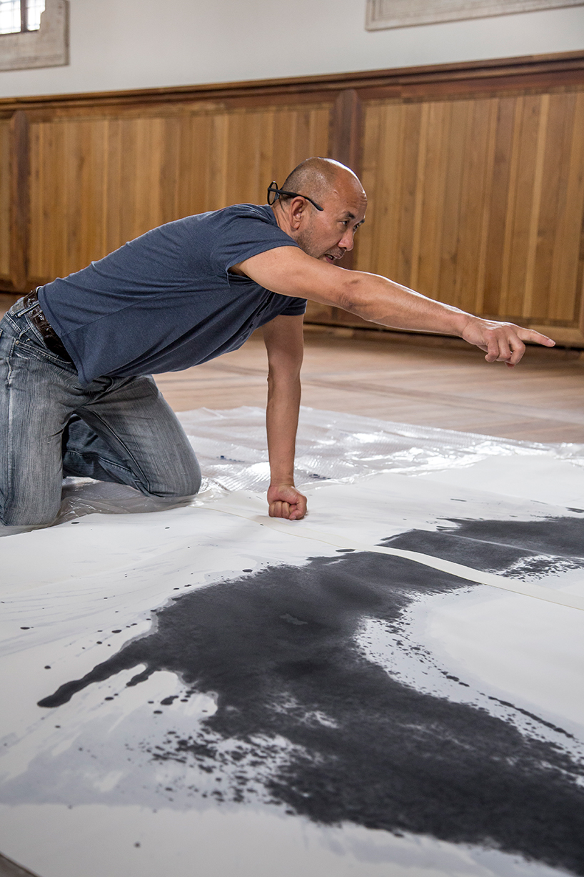 qin feng venice architecture biennale-2016-ink-brush-painting