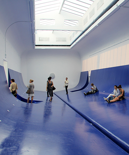 serbia's pavilion at the venice biennale conveys the struggles of young architects