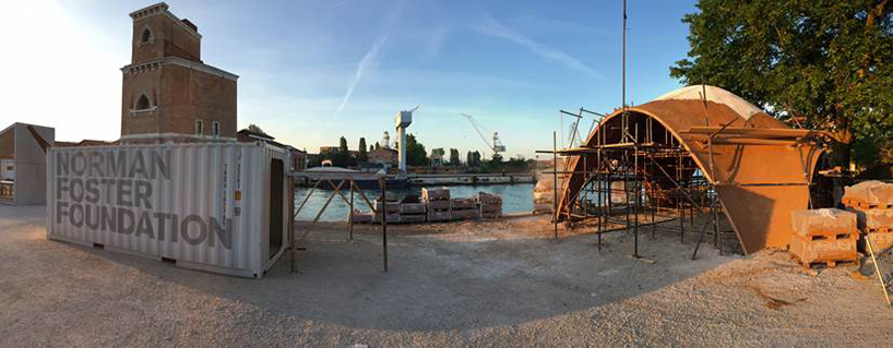 venice architecture biennale droneport norman foster