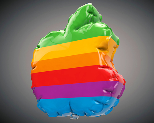 vinicius araújo's inflated logos turn big brands into pumped-up pool toys