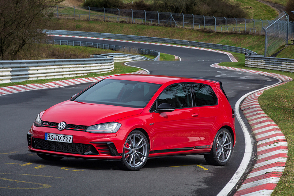 volkswagen celebrates 40 years of the golf GTI with three racing editions