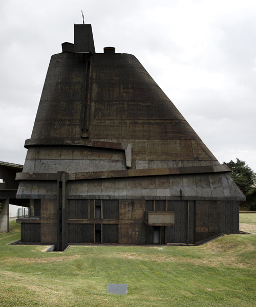 Xavier Delory Conceals Le Corbusier S Church Of Firminy Behind A Layer   Xavier Delory Eglise Saint Pierre De Firminy Post Mortem Designboom 600 