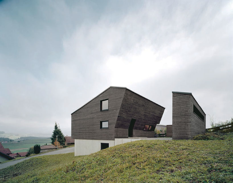 Yonder Sets Oblique-shaped Mountain Retreat In Rural Germany