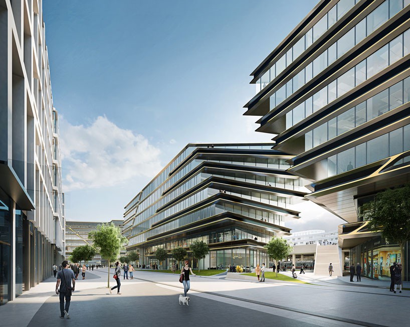 zaha hadid architects prague masaryk railway station prague designboom
