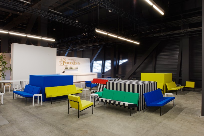 kuehn malvezzi design collectors lounge at design miami/ basel
