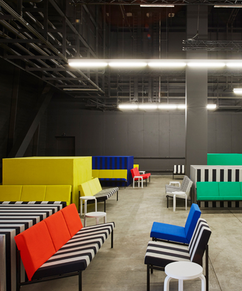 kuehn malvezzi design collectors lounge at design miami/ basel