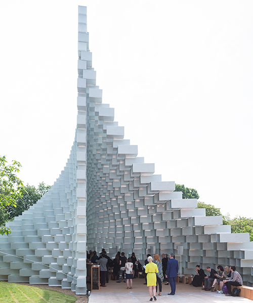 BIG's unzipped wall for 2016 serpentine pavilion revealed in london