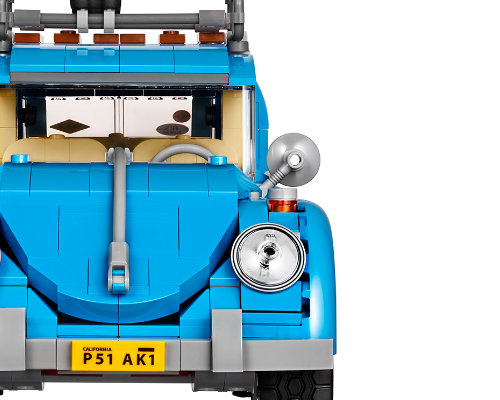 LEGO designers get nostalgic with comprehensive replica kit of 1960s VW beetle
