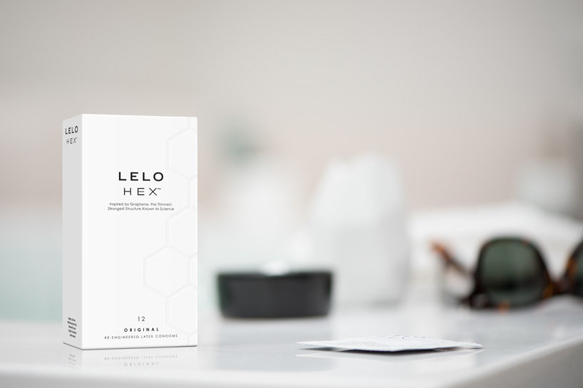 LELO HEX condom designboom