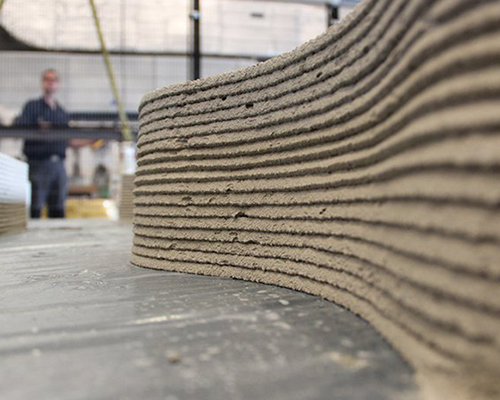 TU eindhoven helps builders pioneer recyclable concrete constructions with giant 3D printer